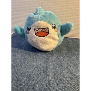 Lanky Box Thick Shark 6 Inch Plush